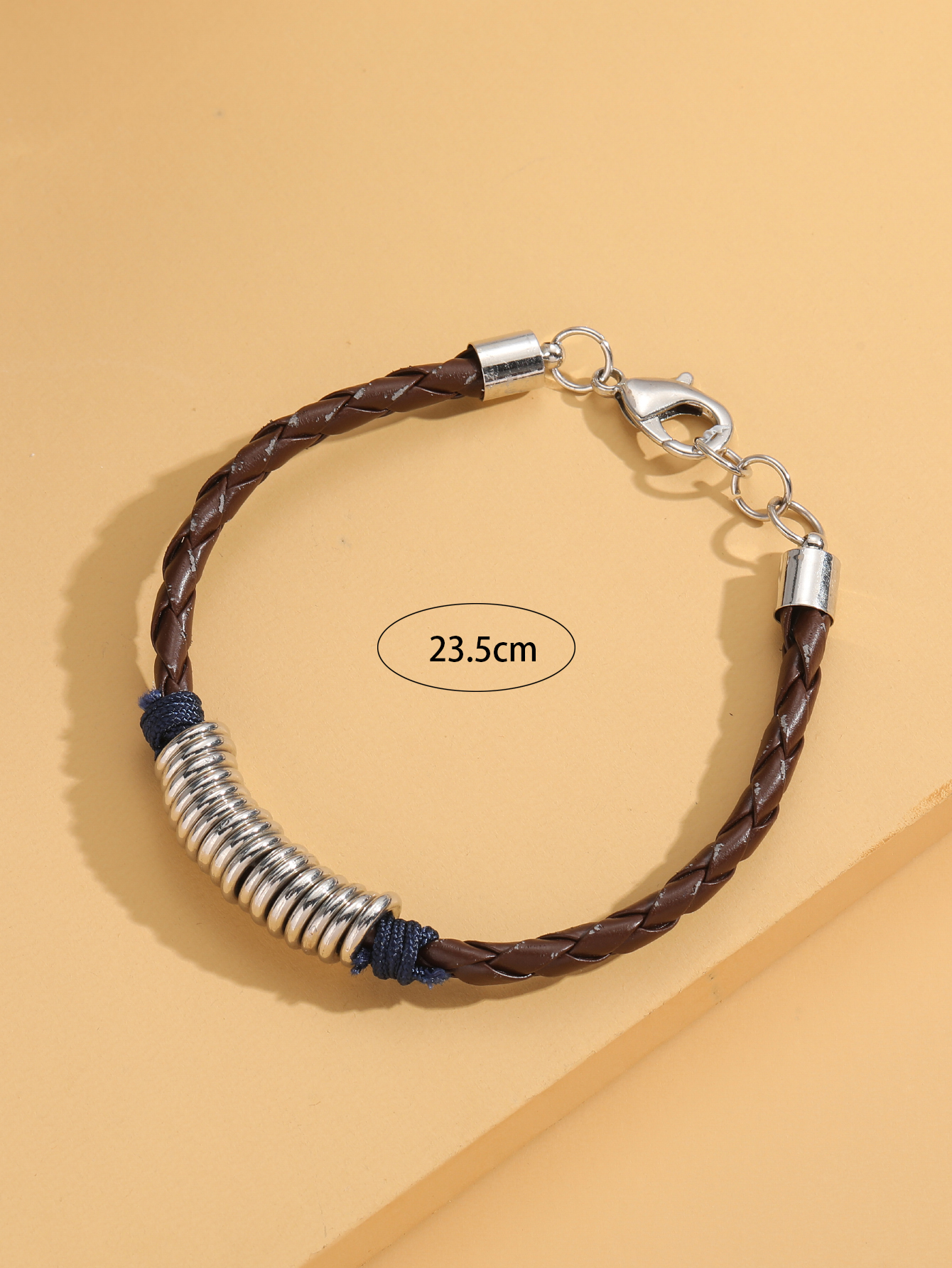 Fashion Solid Color PU Leather Bracelets