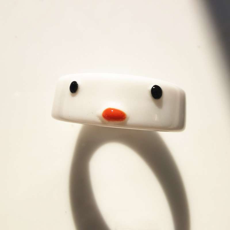 Cute Cartoon Resin Rings 1 Piece