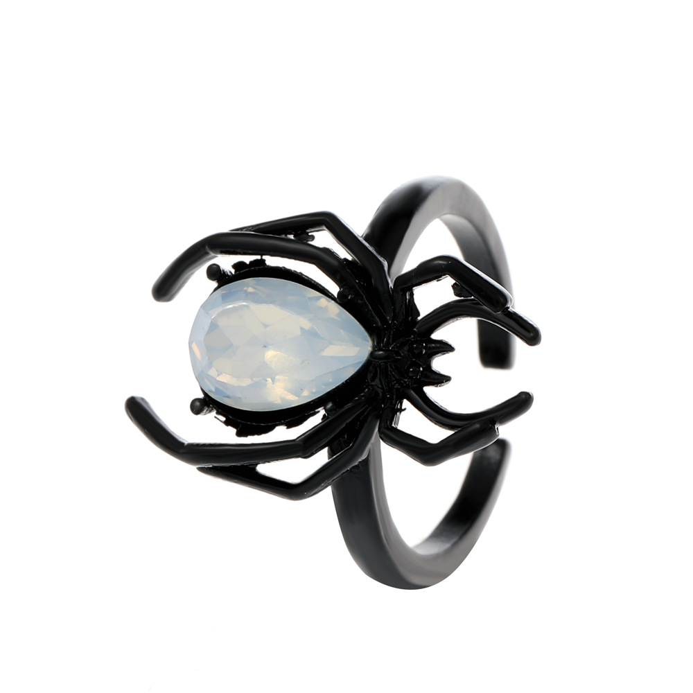 Funny Spider Alloy Plating Womenu0027S Open Ring 1 Piece