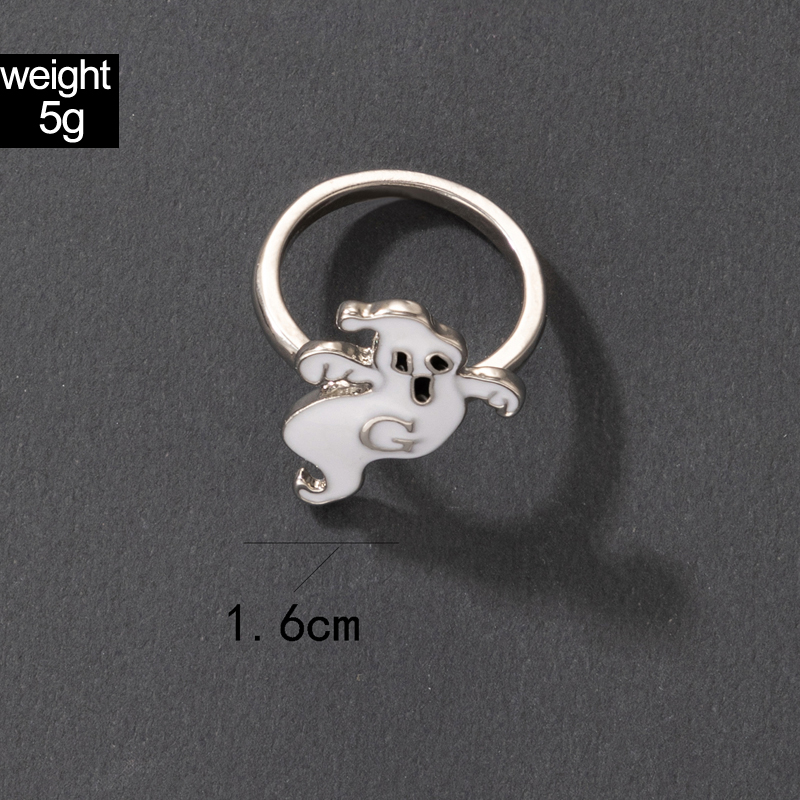 Simple Style Pumpkin Grimace Alloy Plating Unisex Rings