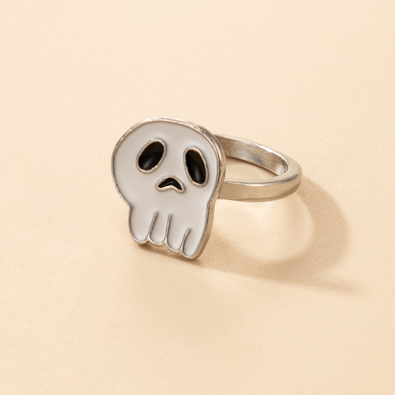 Simple Style Pumpkin Grimace Alloy Plating Unisex Rings