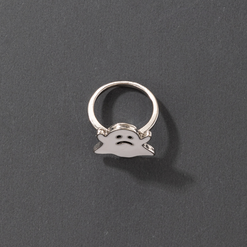 Simple Style Pumpkin Grimace Alloy Plating Unisex Rings