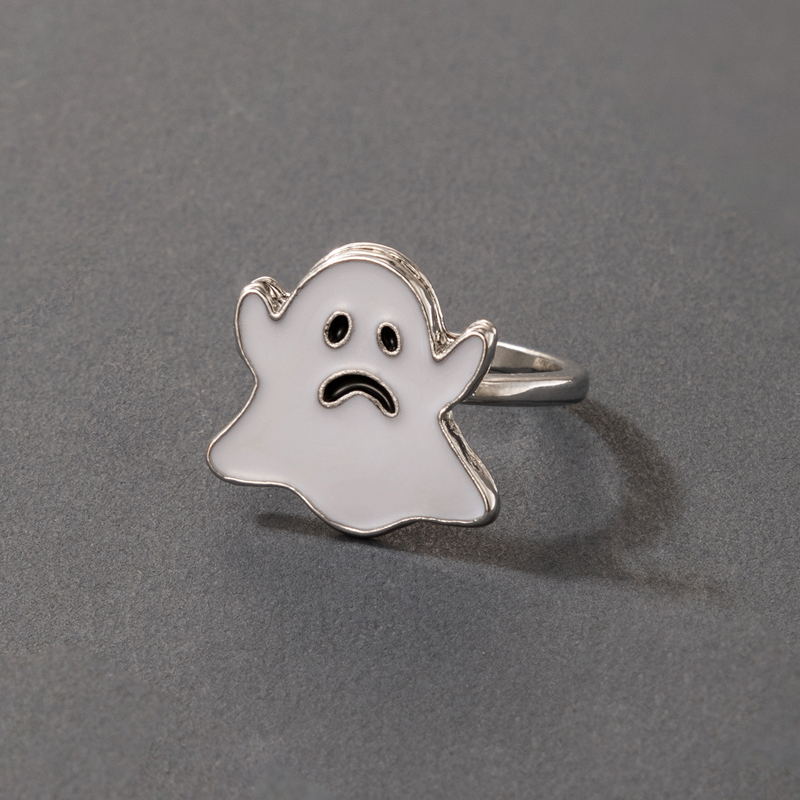 Simple Style Pumpkin Grimace Alloy Plating Unisex Rings