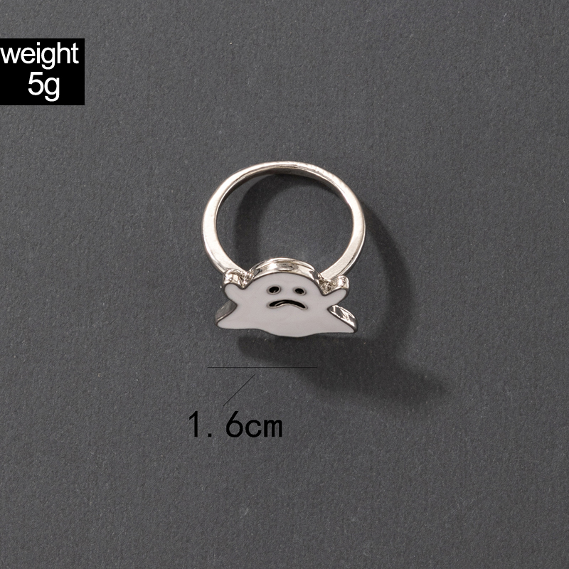 Simple Style Pumpkin Grimace Alloy Plating Unisex Rings