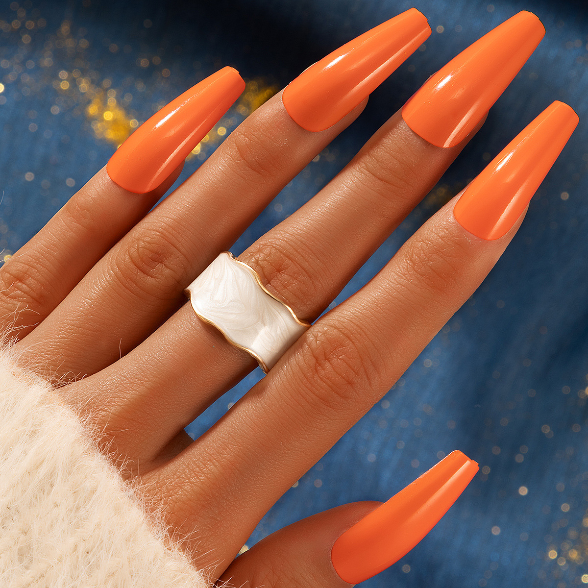 Fashion Geometric Alloy Plating Womenu0027S Open Ring