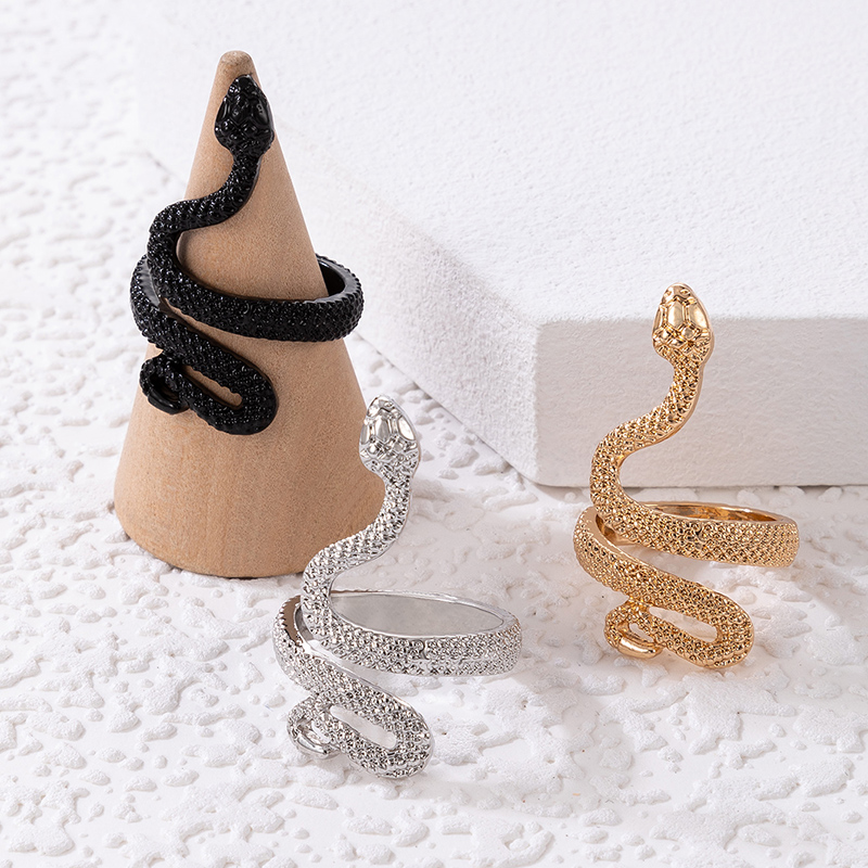 Simple Style Snake Alloy Womenu0027S Rings 1 Piece