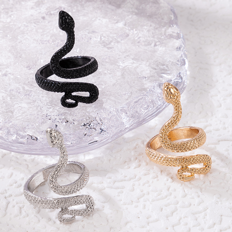 Simple Style Snake Alloy Womenu0027S Rings 1 Piece