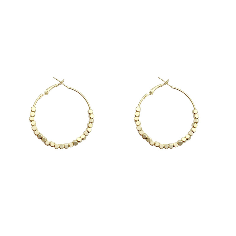 Simple Style Geometric Alloy Womenu0027S Hoop Earrings 1 Pair