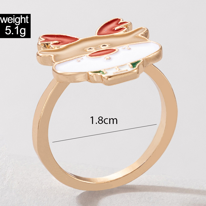 Fashion Elk Alloy Plating Womenu0027S Rings 1 Piece