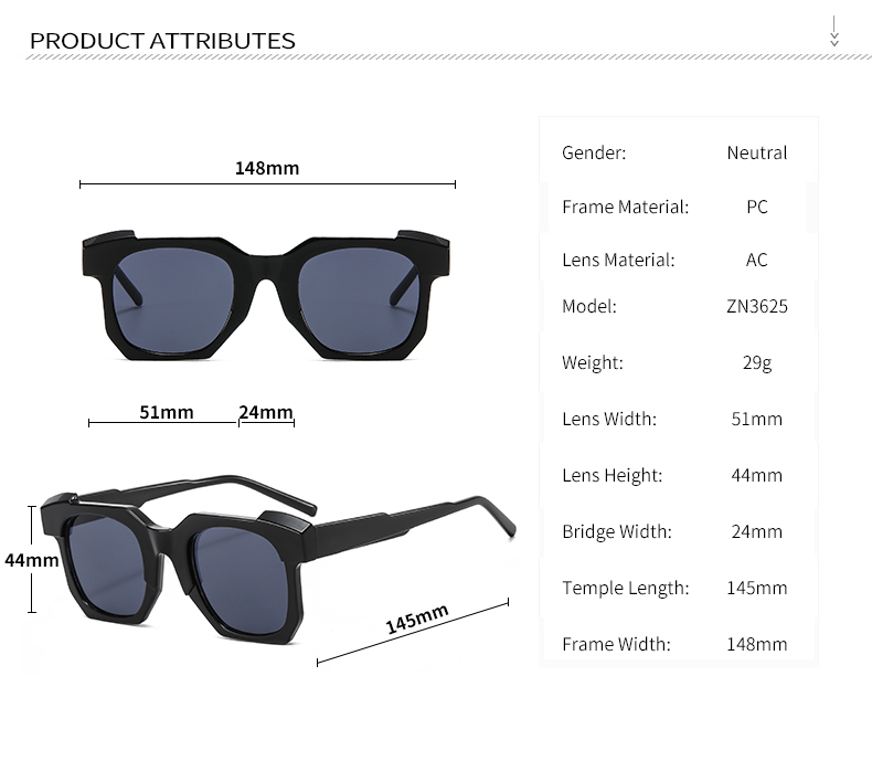 Vacation Square Resin Square Full Frame Womenu0027s Sunglasses