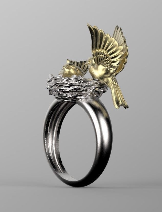 Retro Bird Alloy Womenu0027S Rings 1 Piece