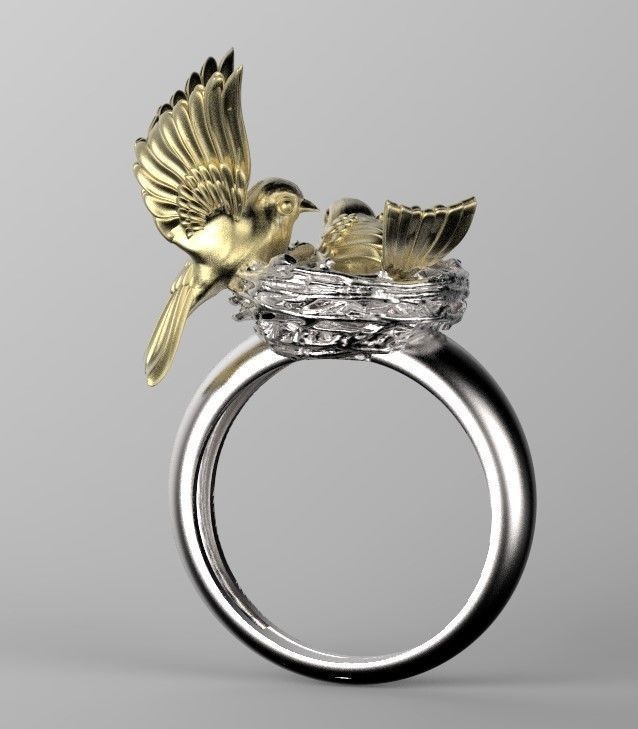 Retro Bird Alloy Womenu0027S Rings 1 Piece