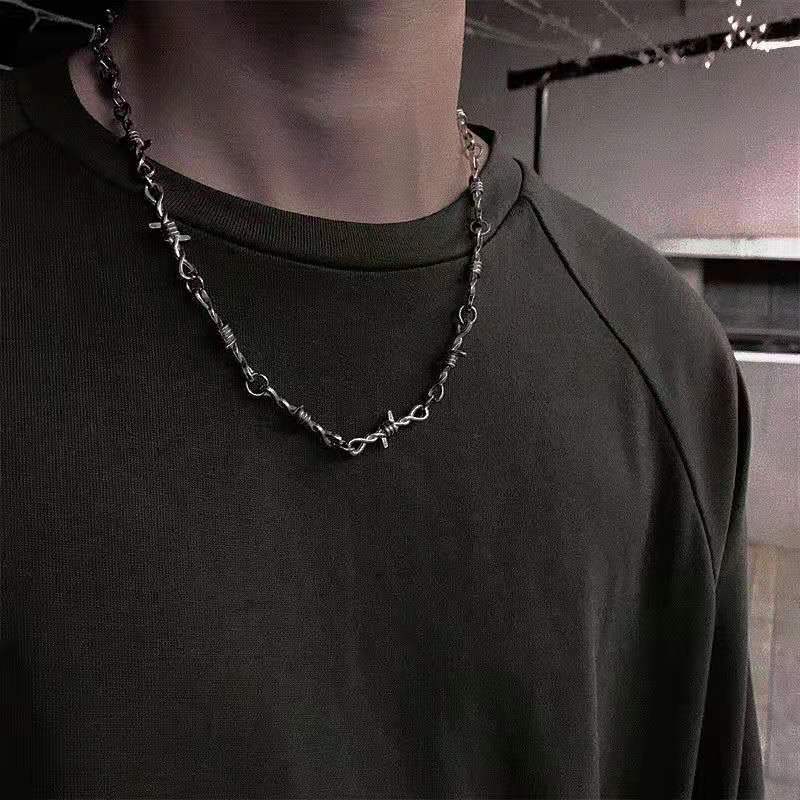 Hip-Hop Geometric Alloy Plating Unisex Necklace 1 Piece