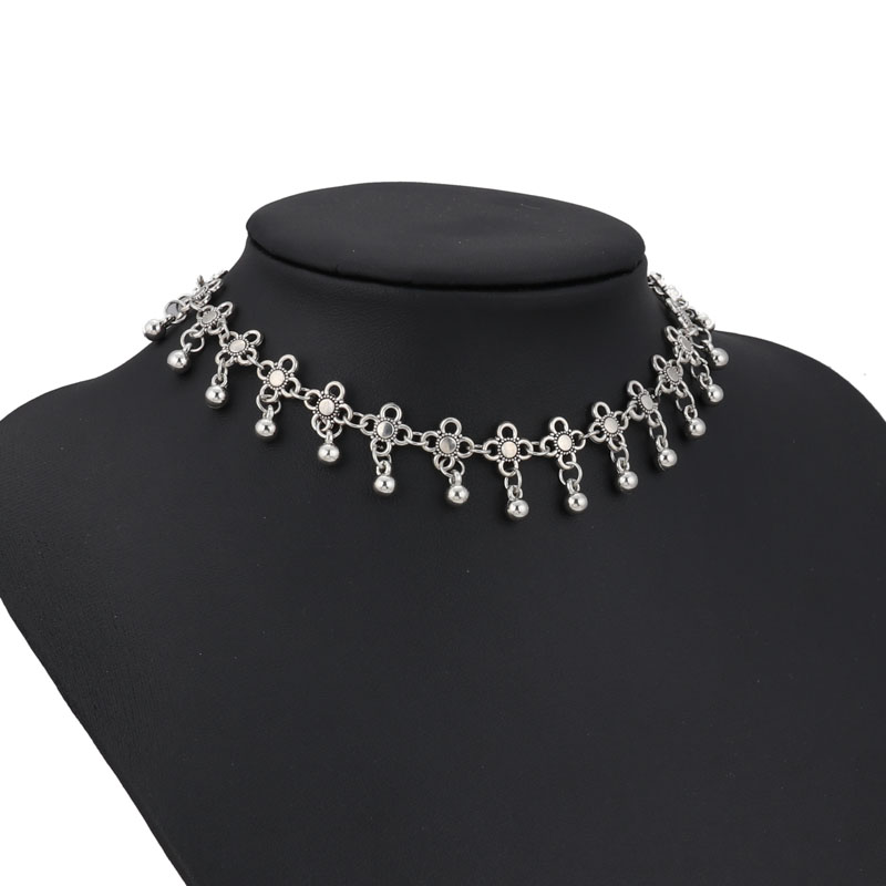 Fashion Solid Color Alloy Womenu0027S Choker