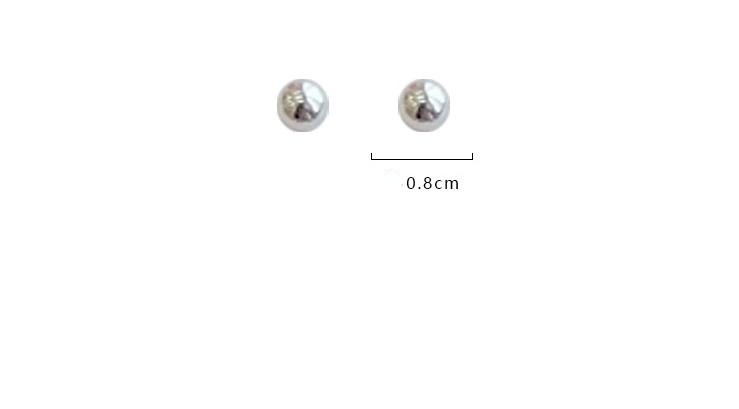 Simple Style Star Heart Shape Crown Copper Ear Studs 1 Set