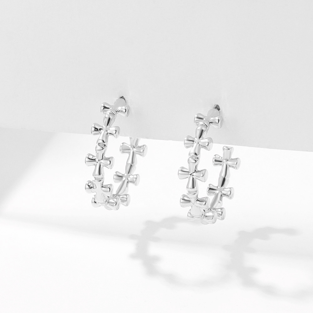 Fashion Geometric Alloy Plating Womenu0027S Ear Studs 1 Pair