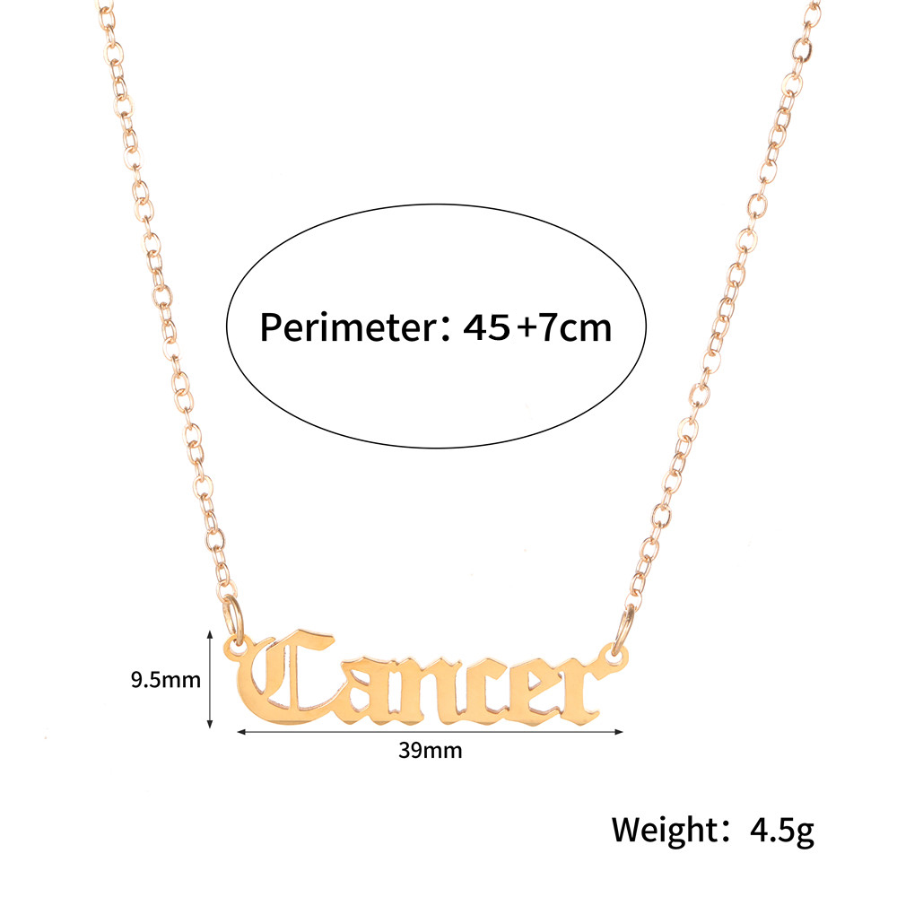 Fashion Constellation Alloy Womenu0027S Pendant Necklace 1 Piece