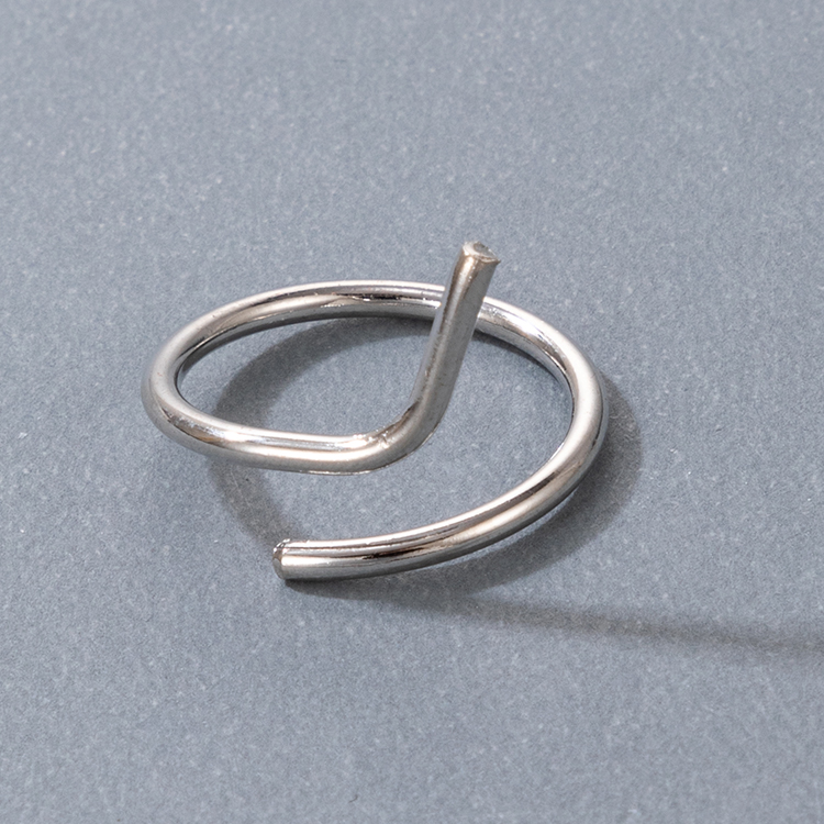 Simple Style Geometric Alloy Womenu0027S Rings 1 Piece