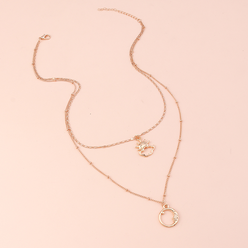 Simple Style Round Alloy Womenu0027S Necklace