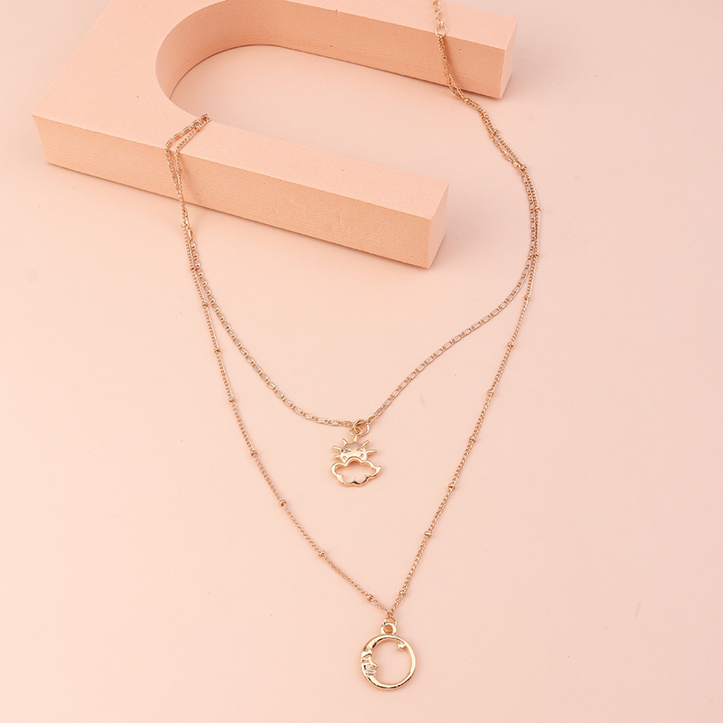 Simple Style Round Alloy Womenu0027S Necklace