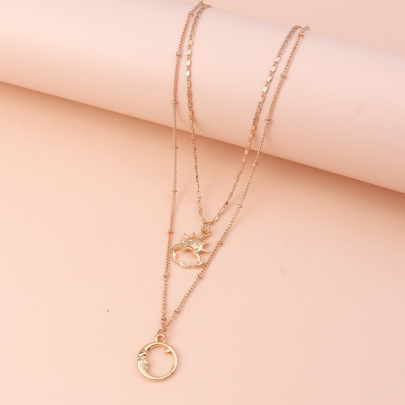 Simple Style Round Alloy Womenu0027S Necklace