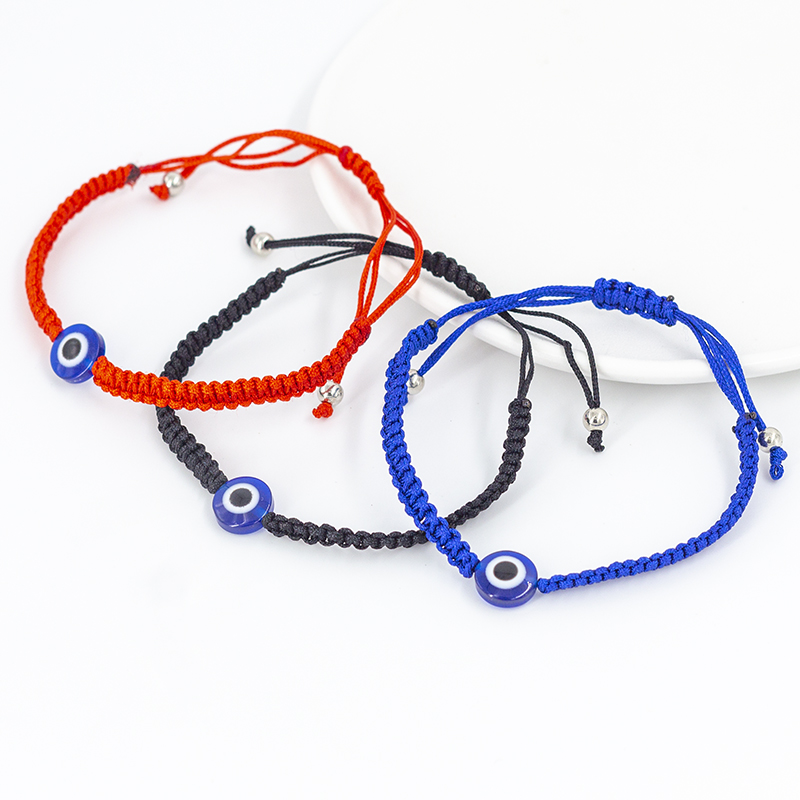 Fashion Eye rope Beaded Unisex Bracelets 1 Piece