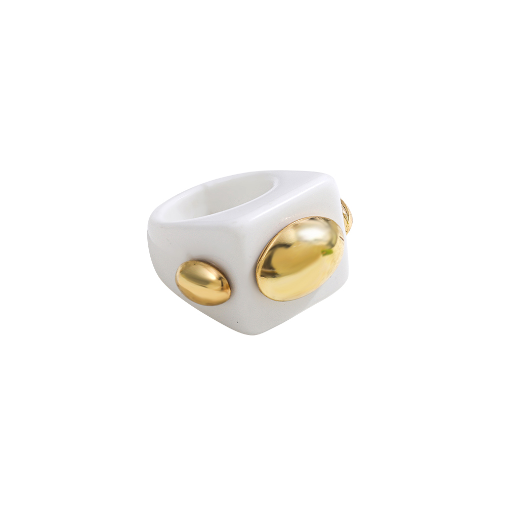 Simple Style Geometric Plastic Alloy Womenu0027S Rings 1 Piece