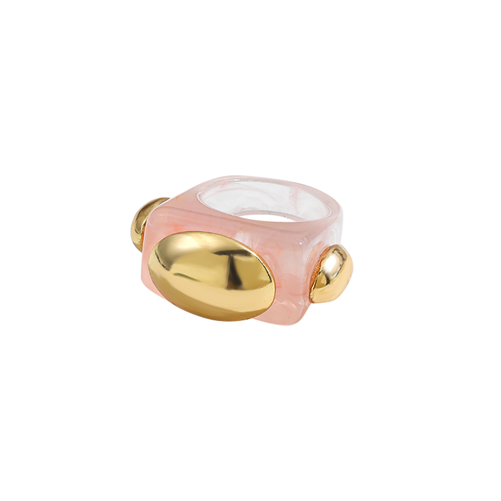 Simple Style Geometric Synthetic Resin Womenu0027S Rings 1 Piece