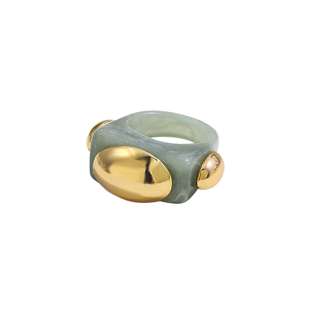 Simple Style Geometric Synthetic Resin Womenu0027S Rings 1 Piece