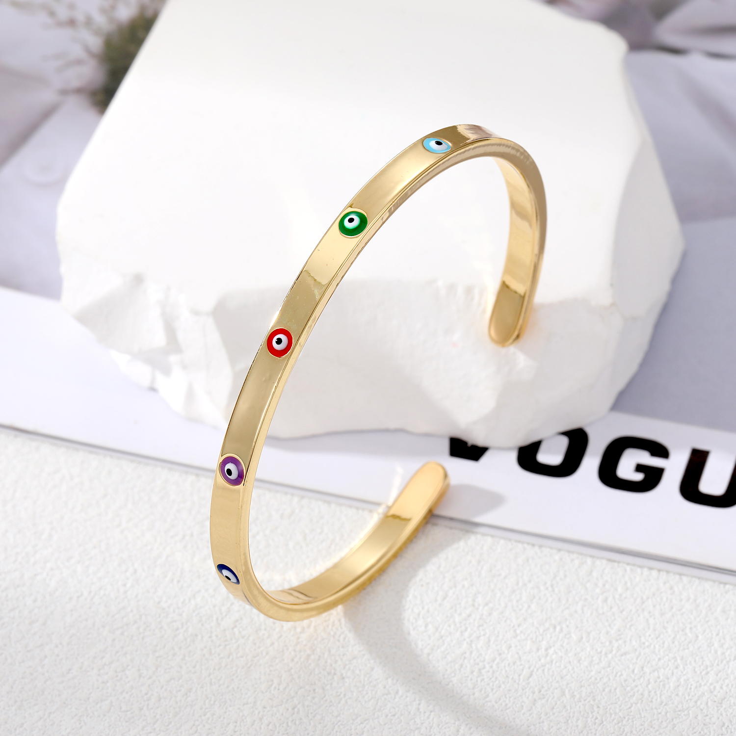 Fashion Eye Metal Plating Womenu0027S Bangle 1 Piece