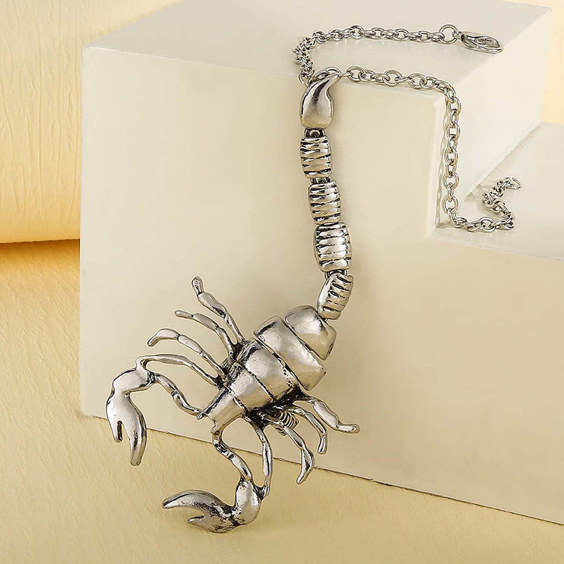 Punk Scorpion Alloy Unisex Bracelets 1 Piece