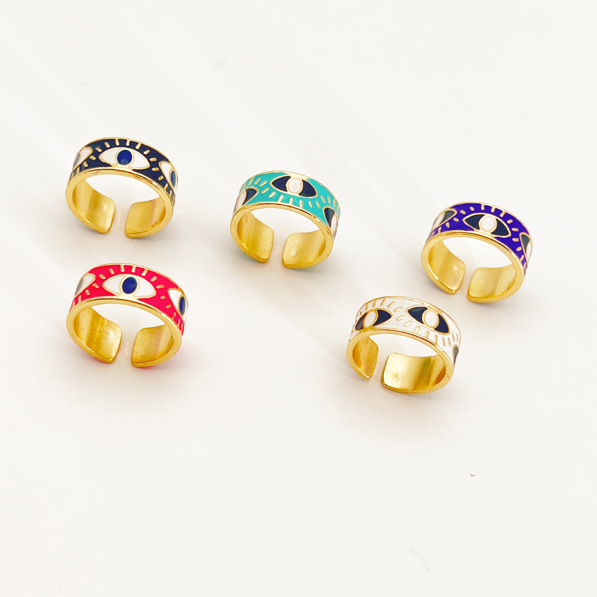 Retro Devilu0027S Eye Alloy Plating Womenu0027S Rings 1 Piece