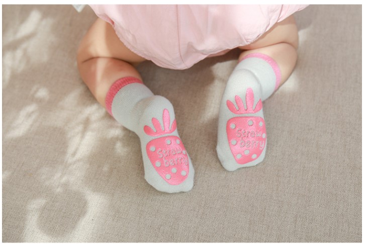 Baby General Cute Fruit Cotton Jacquard Crew Socks