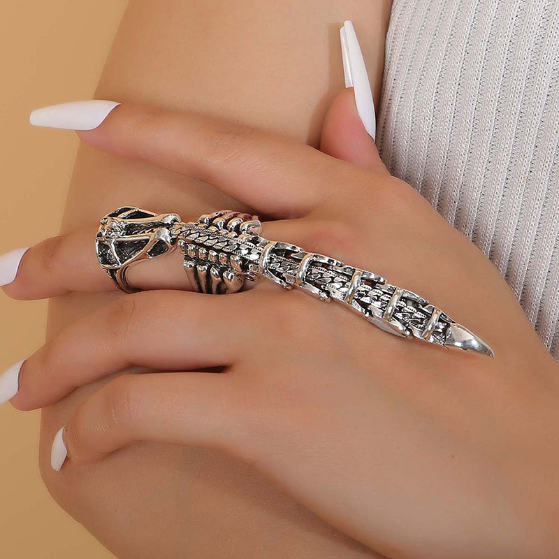 Cool Style Scorpion Alloy Unisex Rings 1 Piece