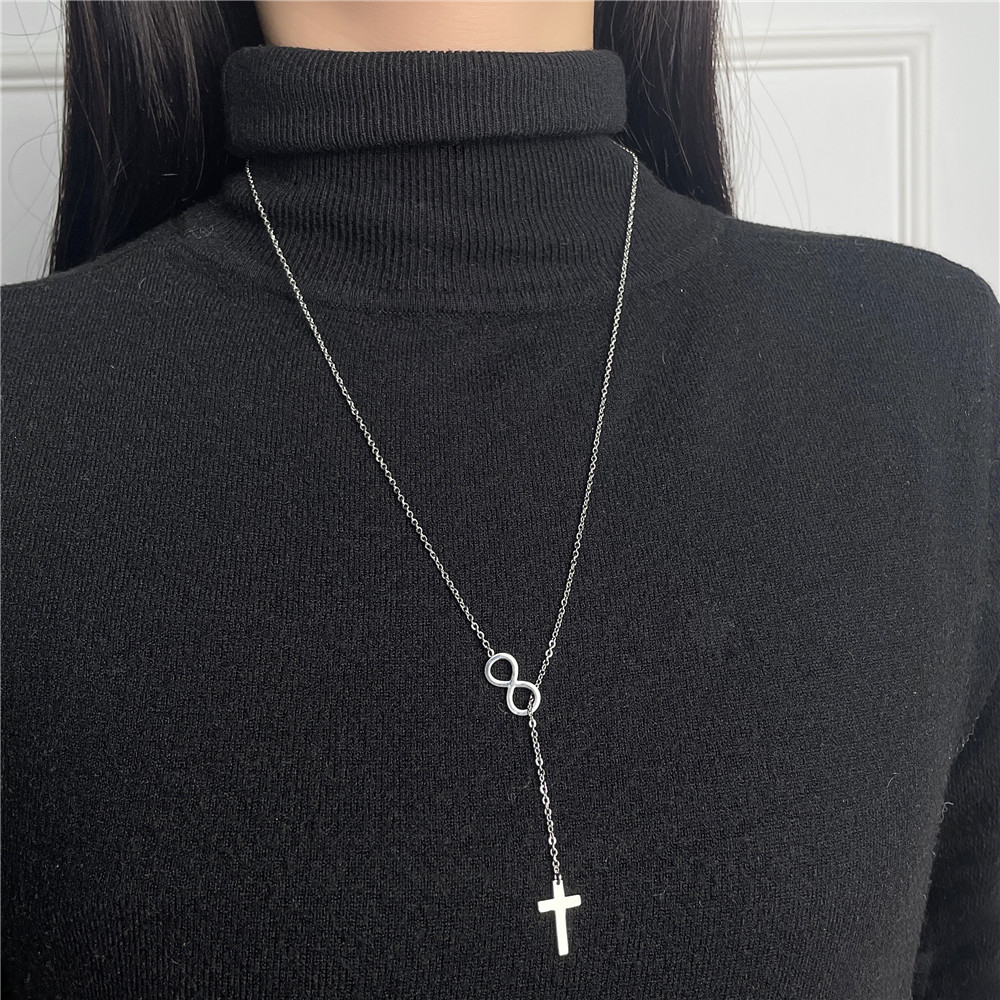 Fashion Cross Alloy Plating Womenu0027S Pendant Necklace 1 Piece