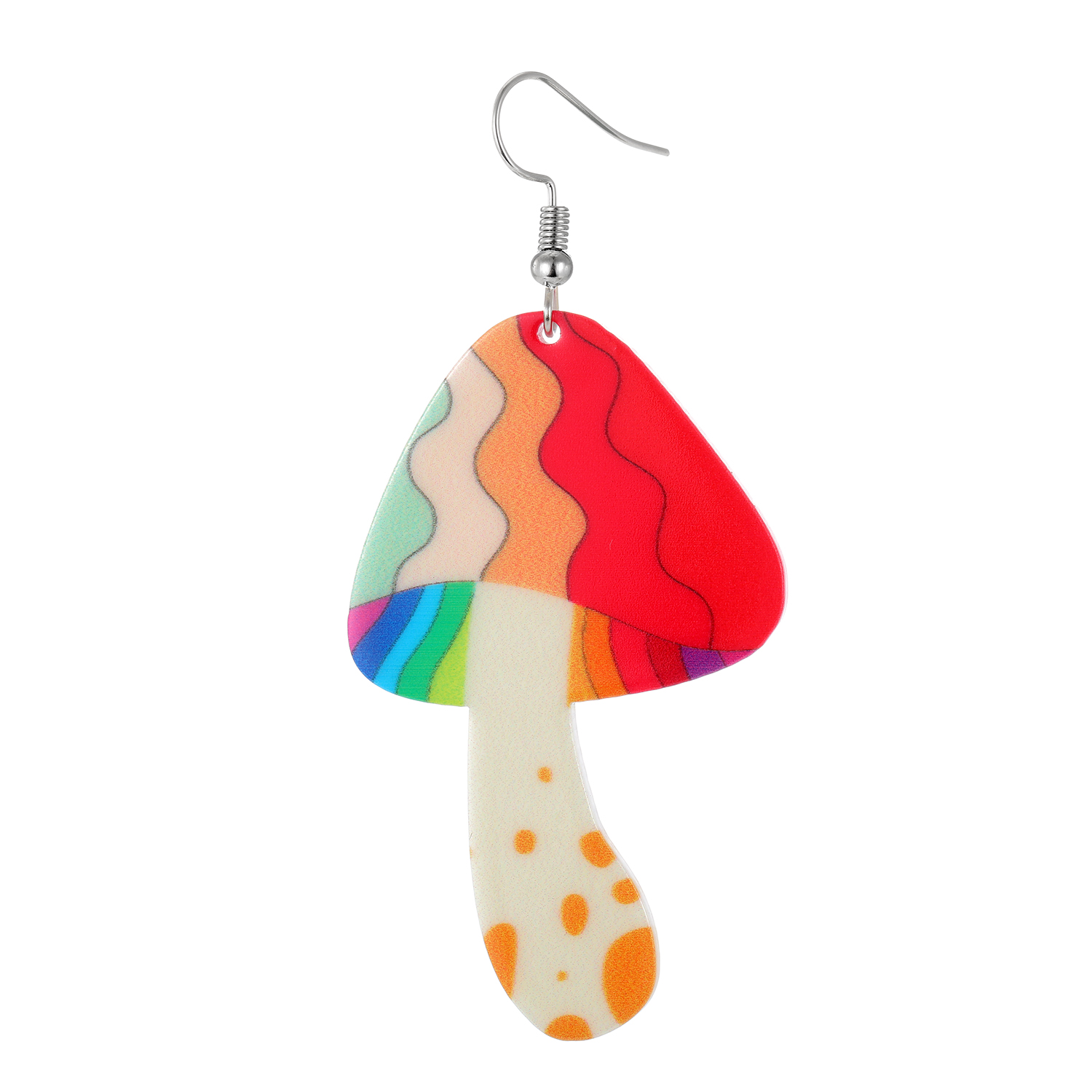 Fashion Eye Mushroom Arylic Womenu0027S Drop Earrings 1 Pair