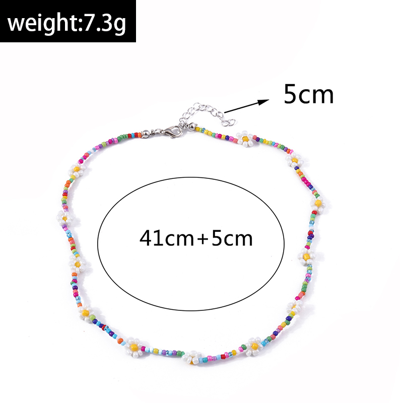 Fashion Colorful Beaded Womenu0027S Layered Necklaces 1 Piece