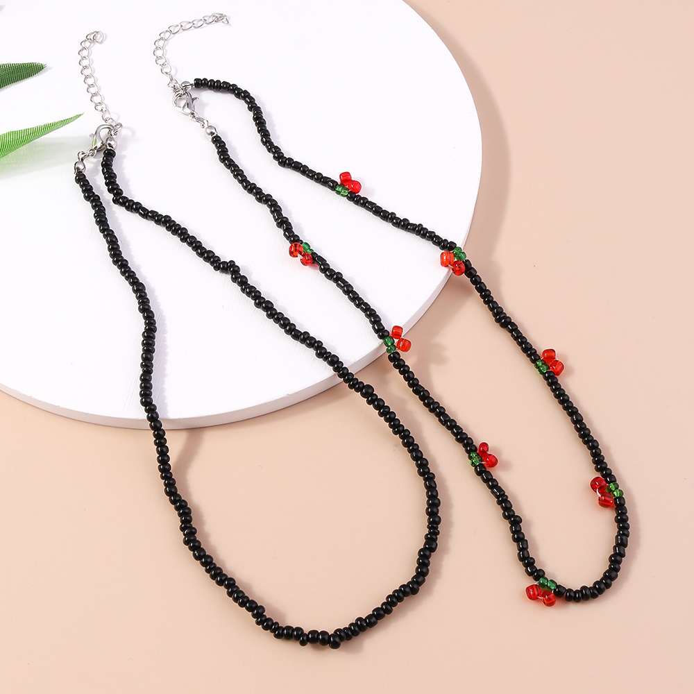 Fashion Colorful Beaded Womenu0027S Layered Necklaces 1 Piece