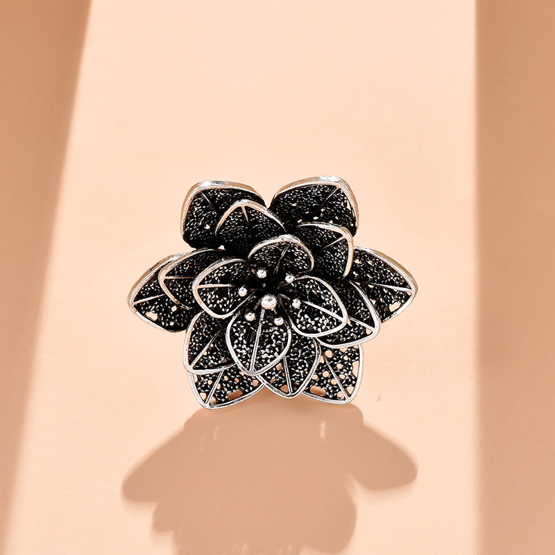 Fashion Flower Alloy Hollow Out Womenu0027S Open Ring 1 Piece