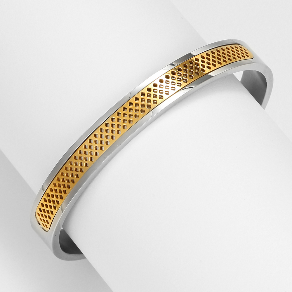 Retro Solid Color Alloy Unisex Bangle 1 Piece