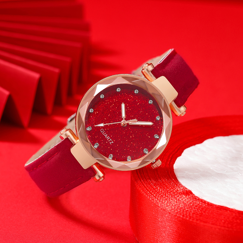 Fashion Heart Shape Butterfly Buckle Quartz Womenu0027s Watches
