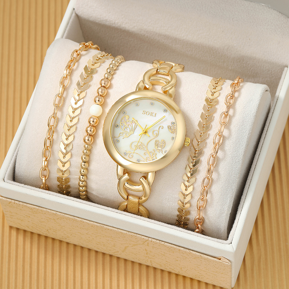 Fashion Solid Color Jewelry Buckle Quartz Womenu0027s Watches