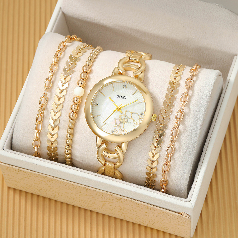 Fashion Solid Color Jewelry Buckle Quartz Womenu0027s Watches