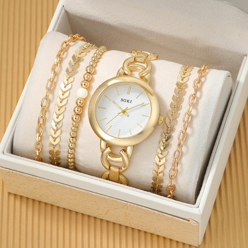 Fashion Solid Color Jewelry Buckle Quartz Womenu0027s Watches