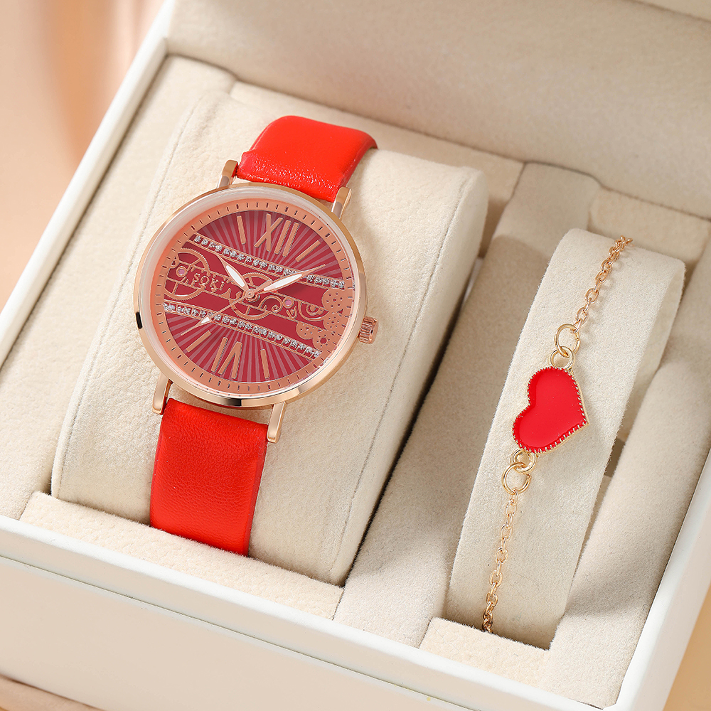 Fashion Solid Color Buckle Quartz Womenu0027s Watches