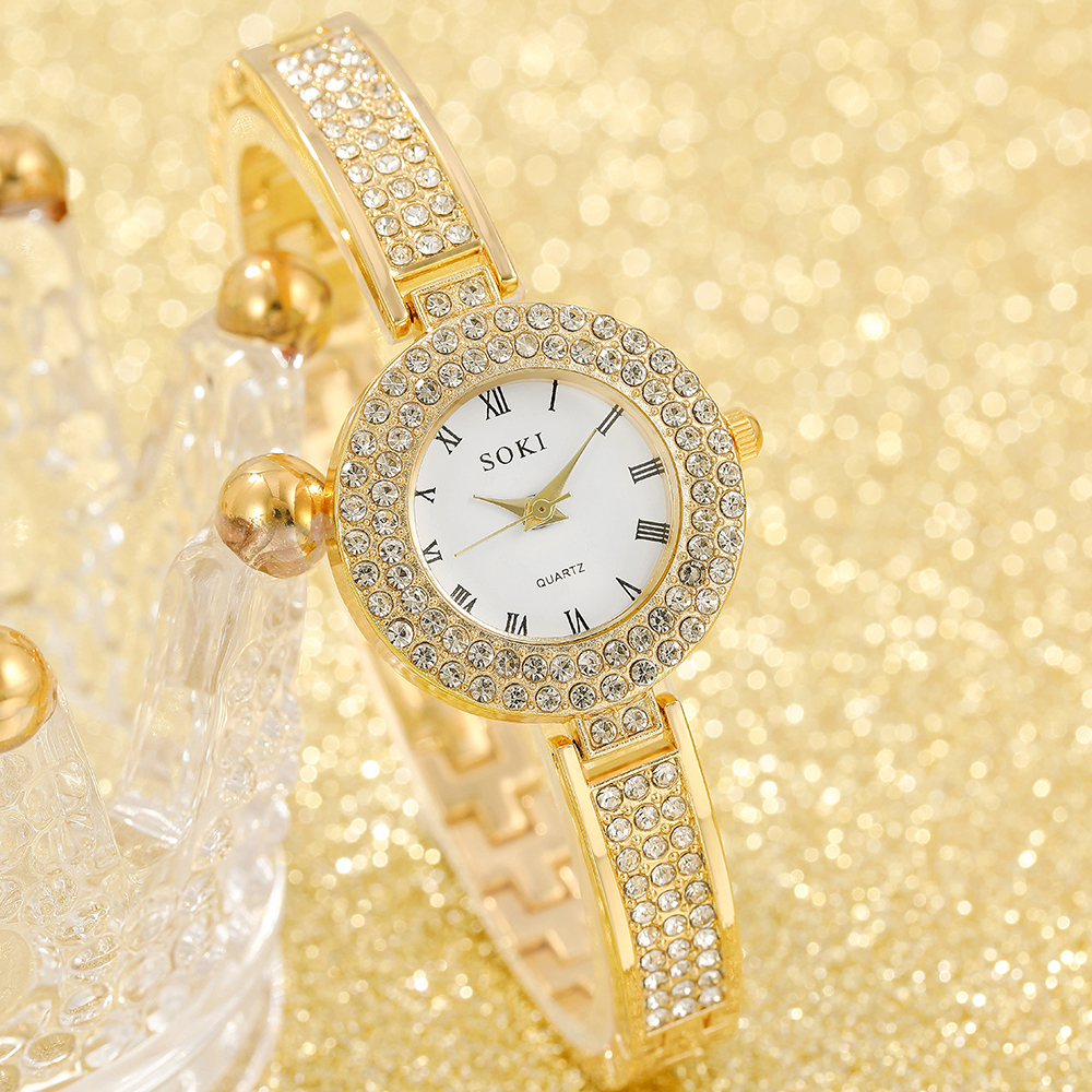 Fashion Solid Color Jewelry Buckle Quartz Womenu0027s Watches