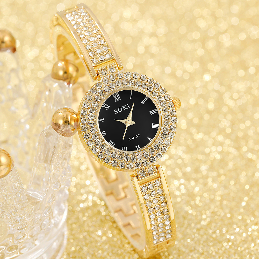 Fashion Solid Color Jewelry Buckle Quartz Womenu0027s Watches