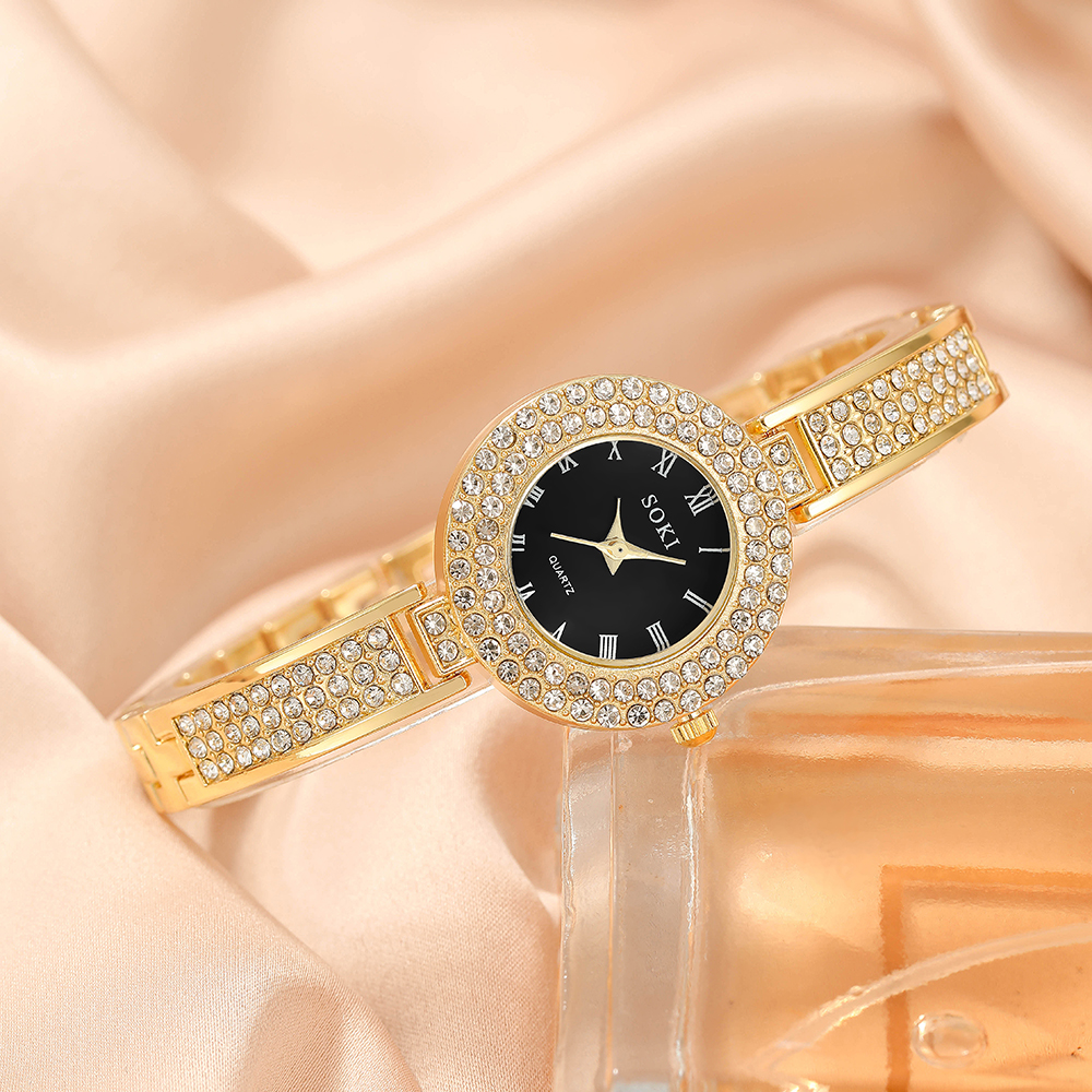 Fashion Solid Color Jewelry Buckle Quartz Womenu0027s Watches
