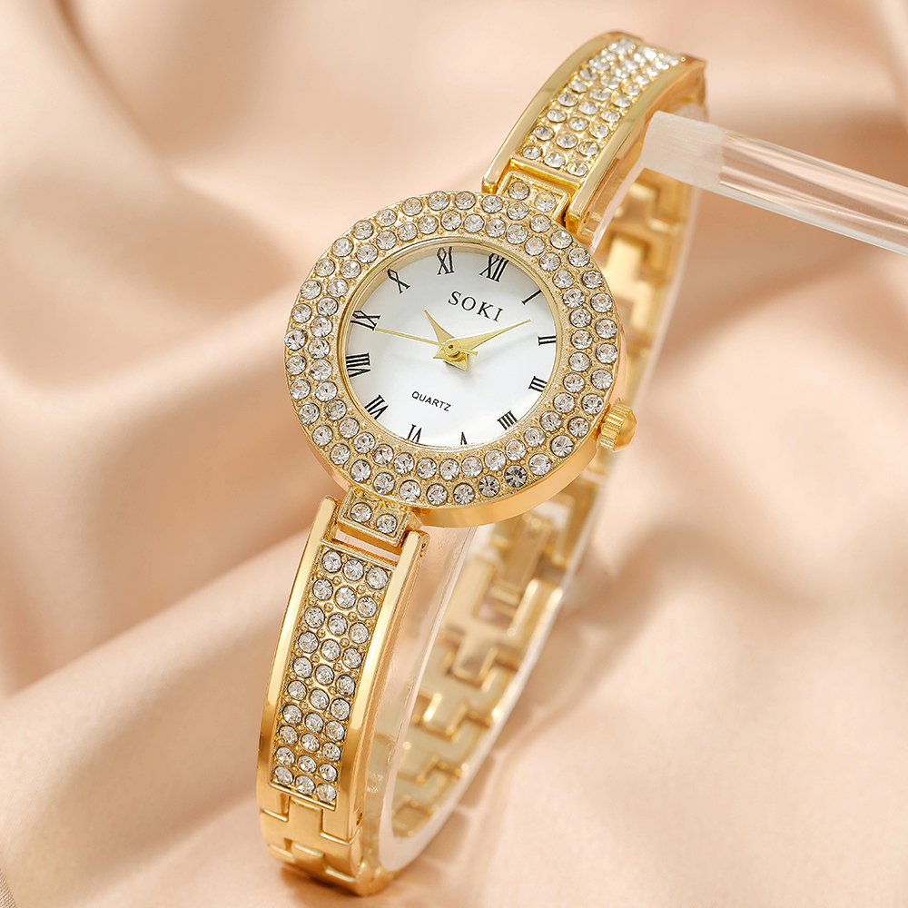 Fashion Solid Color Jewelry Buckle Quartz Womenu0027s Watches
