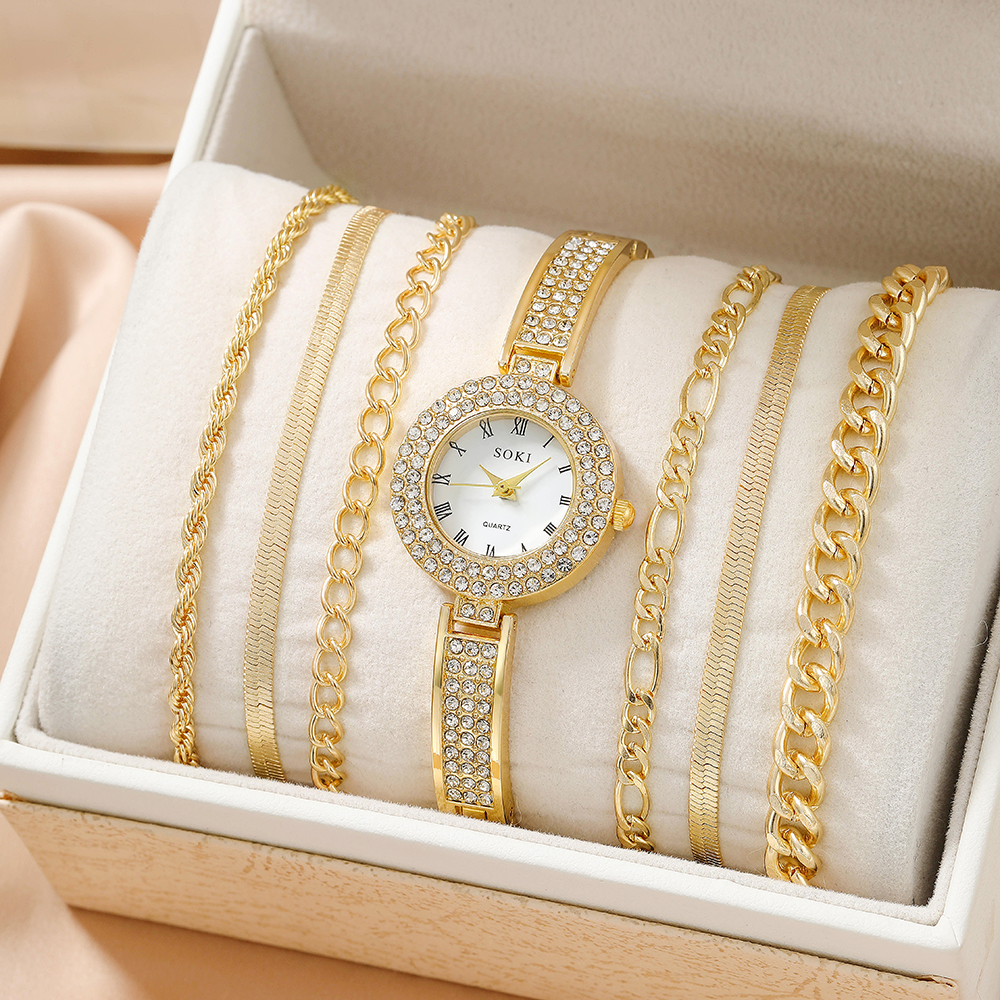 Fashion Solid Color Jewelry Buckle Quartz Womenu0027s Watches